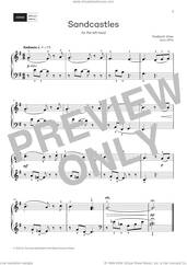 Cover icon of Sandcastles: for left or right hand (Grade 2, list B, from the ABRSM Piano Syllabus 2025 and 2026) sheet music for piano solo by Frederick Viner, classical score, intermediate skill level
