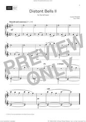 Cover icon of Distant Bells II:Afor left and right hand (Grade 1, list B, ABRSM Piano Syllabus 2025 and 2026) sheet music for piano solo by Louise Drewett, classical score, intermediate skill level