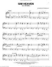 Cover icon of Sim Heaven (from The Sims 2) sheet music for piano solo by Mark Mothersbaugh, intermediate skill level