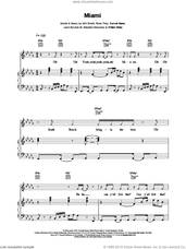 Cover icon of Miami sheet music for voice, piano or guitar by Will Smith, BARNES, Ryan Toby and Smith, intermediate skill level