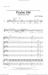 Cover icon of Psalm 108 (Ashira Af K'vodi) sheet music for choir (SATB: soprano, alto, tenor, bass) by Joel Phillips, intermediate skill level