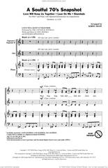 Cover icon of A Soulful 70's Snapshot (Medley) sheet music for choir (SSA: soprano, alto) by Kirby Shaw, intermediate skill level