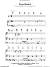 Cover icon of Erase / Rewind sheet music for voice, piano or guitar by The Cardigans, NINA PERSSON and Peter Svensson, intermediate skill level