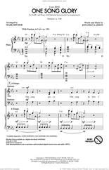 Cover icon of One Song Glory (from Rent) (arr. Mark Brymer) sheet music for choir (SAB: soprano, alto, bass) by Jonathan Larson and Mark Brymer, intermediate skill level