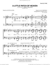 Cover icon of Little Patch Of Heaven (arr. Aaron Dale) sheet music for choir (SSAA: soprano, alto) by Alan Menken and Glenn Slater, intermediate skill level