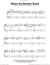 Cover icon of Bless The Broken Road sheet music for harp solo by Rascal Flatts, Bobby Boyd, Jeffrey Hanna and Marcus Hummon, wedding score, intermediate skill level