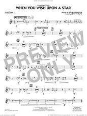 Cover icon of When You Wish Upon A Star (Key: C) (arr. Chuck Israels) sheet music for jazz band (tenor sax 2) by Cliff Edwards, Chuck Israels, Leigh Harline and Ned Washington, intermediate skill level