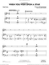 Cover icon of When You Wish Upon A Star (Key: C) (arr. Chuck Israels) sheet music for jazz band (piano/vocal) by Cliff Edwards, Chuck Israels, Leigh Harline and Ned Washington, intermediate skill level