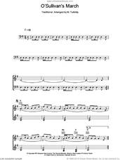 Cover icon of O'Sullivan's March sheet music for piano solo by The Chieftains, intermediate skill level