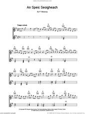 Cover icon of An Speic Seoigheach sheet music for piano solo by The Chieftains and P Moloney, intermediate skill level