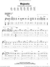 Cover icon of Majestic sheet music for guitar solo (easy tablature) by Lincoln Brewster, easy guitar (easy tablature)