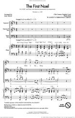 Cover icon of The First Noel (arr. Mac Huff) sheet music for choir (SATB: soprano, alto, tenor, bass) by Anonymous, Mac Huff and Miscellaneous, intermediate skill level