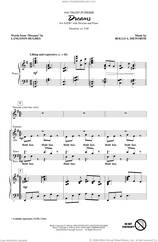 Cover icon of Dreams (from Trilogy Of Dreams) sheet music for choir (SATB: soprano, alto, tenor, bass) by Rollo Dilworth and Langston Hughes, intermediate skill level