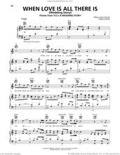 Cover icon of When Love Is All There Is (Wedding Story) sheet music for voice, piano or guitar by Chris Curtis, wedding score, intermediate skill level