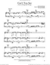 Cover icon of Can't You See (You Doin' Me Wrong) sheet music for voice, piano or guitar by Tower Of Power, Emilio Castillo, Leonard Williams and Stephen Kupka, intermediate skill level