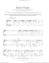 Cover icon of Black Magic, (beginner) sheet music for piano solo by Little Mix, Camille Purcell, Ed Drewett, Edvard Erfjord and Henrik Michelsen, beginner skill level
