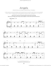 Cover icon of Angels, (beginner) sheet music for piano solo by Robbie Williams, Guy Chambers and Robert Peter Williams, beginner skill level