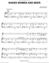 Cover icon of Naked Women And Beer sheet music for voice, piano or guitar by Hank Williams, Jr., intermediate skill level