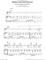 Cover icon of Mother And Child Reunion sheet music for voice, piano or guitar by Paul Simon, intermediate skill level