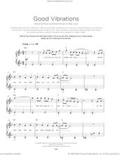 Cover icon of Good Vibrations sheet music for piano solo by The Beach Boys, Brian Wilson and Mike Love, beginner skill level