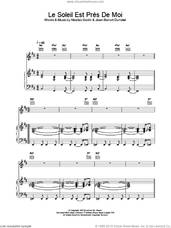 Cover icon of Le Soleil Est Pres De Moi sheet music for voice, piano or guitar by Air, Jean-Benoit Dunckel and Nicolas Godin, intermediate skill level