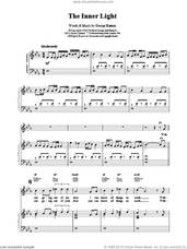 Cover icon of The Inner Light sheet music for voice, piano or guitar by The Beatles and George Harrison, intermediate skill level