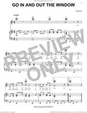 Cover icon of Go In And Out The Window sheet music for voice, piano or guitar by Pete Seeger and Miscellaneous, intermediate skill level