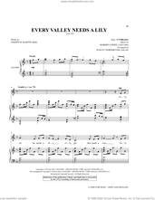 Cover icon of Every Valley Needs A Lily sheet music for voice and piano (Medium High Voice) by Joseph M. Martin and Stacey Nordmeyer, intermediate skill level