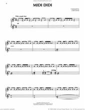 Cover icon of Midi Didi sheet music for piano solo by Chip Davis, intermediate skill level