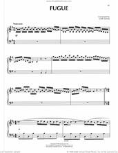 Cover icon of Fugue sheet music for piano solo by Chip Davis, intermediate skill level