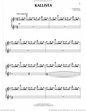 Cover icon of Kallista sheet music for piano solo by Chip Davis, intermediate skill level