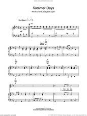 Cover icon of Summer Days sheet music for voice, piano or guitar by Bob Dylan, intermediate skill level