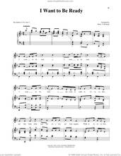 Cover icon of I Want To Be Ready (arr. Richard Walters) (High Voice) sheet music for voice and piano (High Voice) , Harry T. Burleigh and Richard Walters, intermediate skill level