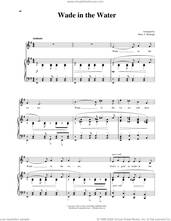 Cover icon of Wade In The Water (arr. Richard Walters) (High Voice) sheet music for voice and piano (High Voice) , Harry T. Burleigh and Richard Walters, intermediate skill level