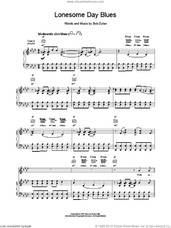 Cover icon of Lonesome Day Blues sheet music for voice, piano or guitar by Bob Dylan, intermediate skill level
