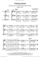 Cover icon of Feeling Good (arr. Jake Alexander) sheet music for choir (SAB: soprano, alto, bass) by Michael Buble, Jake Alexander, Anthony Newley and Leslie Bricusse, intermediate skill level