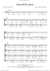 Cover icon of King Of The Road (arr. Hazel Hannam) sheet music for choir (SSAB) by Roger Miller, Hazel Hannam and Randy Travis, intermediate skill level