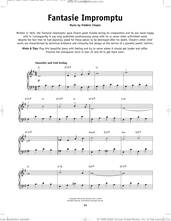 Cover icon of Fantaisie-Impromptu, Op. 66 (Posthumous) sheet music for piano solo by Frederic Chopin, classical score, beginner skill level