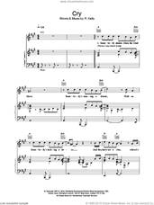 Cover icon of Cry sheet music for voice, piano or guitar by Michael Jackson and Robert Kelly, intermediate skill level