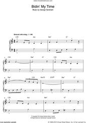 Cover icon of Bidin' My Time sheet music for piano solo by George Gershwin, easy skill level
