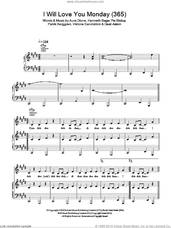 Cover icon of I Will Love You Monday (365) sheet music for voice, piano or guitar by Aura Dione, David Astrom, Kenneth Bager, Patrik Berggren, Per Ebdrup, Viktoria Sandstraum and Viktoria Sandstrom, intermediate skill level
