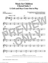 Cover icon of Music for Children (arr. Susan Brumfield) sheet music for orchestra/band (alto glockenspiel 2) by Carl Orff and Susan Brumfield, intermediate skill level