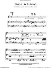 Cover icon of What It's Like To Be Me sheet music for voice, piano or guitar by Justin Timberlake, Britney Spears and Wade Robson, intermediate skill level