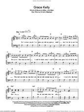 Cover icon of Grace Kelly sheet music for piano solo by Mika, Dan Warner, Jodi Marr and John Merchant, easy skill level