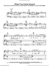 Cover icon of When You Come Around sheet music for voice, piano or guitar by Westlife and Kian Egan, intermediate skill level