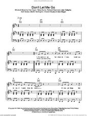 Cover icon of Don't Let Me Go sheet music for voice, piano or guitar by Westlife and Kian Egan, intermediate skill level