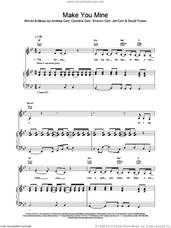 Cover icon of Make You Mine sheet music for voice, piano or guitar by Andrea Corr, The Corrs, Caroline Corr and Sharon Corr, intermediate skill level