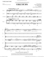 Cover icon of Table Of Joy sheet music for orchestra/band (full score) by Joseph M. Martin, intermediate skill level