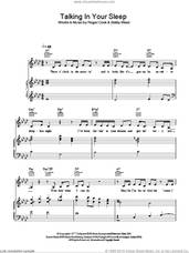 Cover icon of Talking In Your Sleep sheet music for voice, piano or guitar by Crystal Gayle, Reba McEntire, Bobby Wood and Roger Cook, intermediate skill level