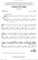 Cover icon of Hymn To Time sheet music for choir (SATB: soprano, alto, tenor, bass) by Lee R. Kesselman and Ursula K. Le Guin, intermediate skill level